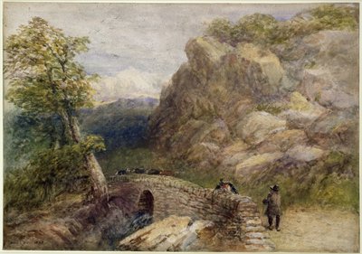 Veduta nel Galles del Nord, 1858 da David Cox